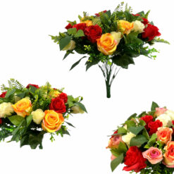 BOUQUET BOUTONS DE ROSE, GYPSOPHILE