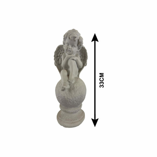 ANGE SUR BOULE 33CM (2 ASSORTIS)