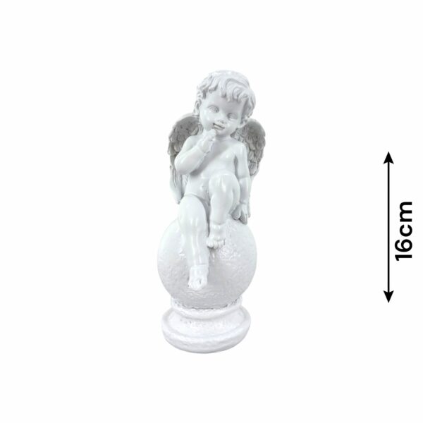 ANGE SUR GLOBE 16CM