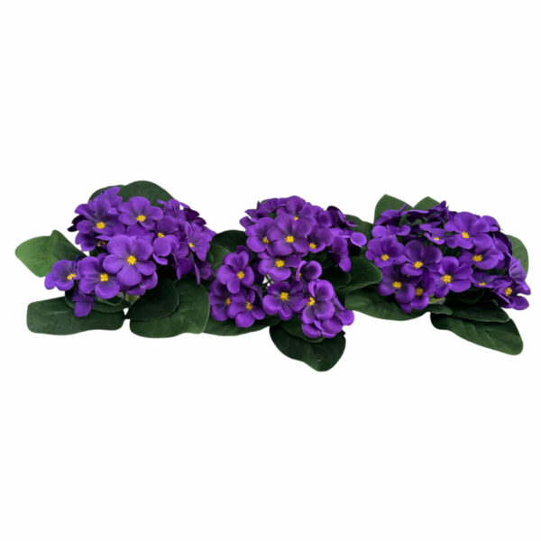 BOUQUET DE VIOLETTES H : 17cm