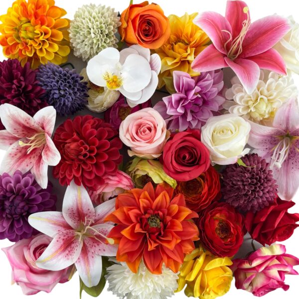 Têtes de fleurs